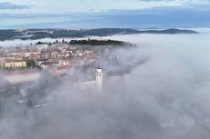 Dronování nad Kraví horou